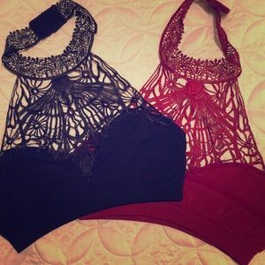 NWOT Lace Bralettes Size Small
